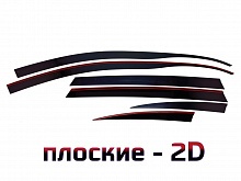 Дефлекторы окон 2D 6 шт. для Mercedes-Benz R-Класс I