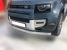 Защита переднего бампера d76 мм для Land Rover Defender II