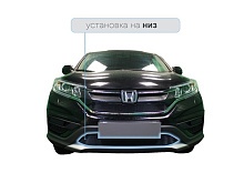 Защитная сетка радиатора низ для Honda CR-V IV Рестайлинг