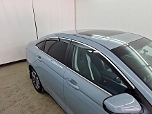 Дефлекторы окон 2D с хром накладками 6 шт. для Livan S6 Pro