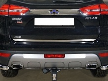 Накладка двери багажника шлифованный лист для Geely Atlas I