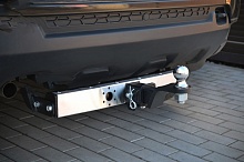 Фаркоп Pt group с типом шара E с нерж.накладкой для Renault Duster I Рестайлинг