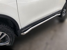 Пороги труба d60 мм для Nissan X-Trail III