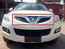 Защитная сетка радиатора верх для Great Wall Hover H5