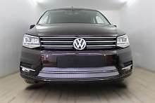 Комплект сеток chrome верх 6 частей и низ 2 части для Volkswagen Caddy IV