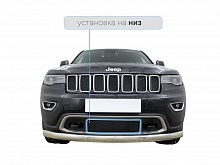 Защитная сетка радиатора низ для Jeep Grand Cherokee IV (WK2) Рестайлинг 2