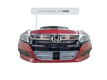 Защитная сетка радиатора низ 4 части для Honda Accord X