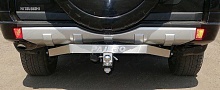Фаркоп с типом шара Е нерж. для Mitsubishi Pajero IV Рестайлинг 2