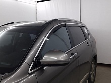 Дефлекторы окон с хром накладками 2D 8 шт для Haval H6