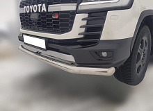 Защита переднего бампера d76 мм для Toyota Land Cruiser 300 Series