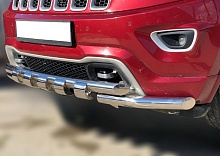 Защита переднего бампера G d60/60 мм для Jeep Grand Cherokee IV (WK2) Рестайлинг
