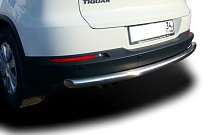 Защита заднего бампера d60 мм для Volkswagen Tiguan I Рестайлинг