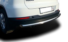Защита заднего бампера d60 мм для Volkswagen Tiguan I Рестайлинг