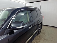 Дефлекторы окон 2D с хром накладками 6 шт. для Toyota Land Cruiser 200 Series Рестайлинг 1