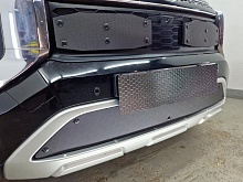 Зимняя заглушка радиатора к съемной сетке верх (2 части) для Mitsubishi Outlander IV