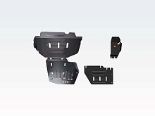 Комплект защиты (редуктор переднего моста, кпп и РК (4 части)) для Haval H5 II