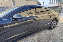 Дефлекторы окон 2D 6 шт для Hyundai Sonata VIII (DN8)