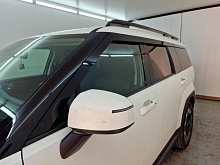 Дефлекторы окон 2D 6 шт. (под наклоном) для Hyundai Santa Fe V (MX5)