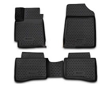 Коврики 3D в салон полиуретан 4 шт для Renault Dokker I