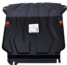 Защита радиатора и картера для Nissan Navara (Frontier) III (D40)