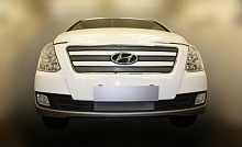 Комплект сеток chrome верх 4 части и низ для Hyundai H-1 (Starex) II Рестайлинг