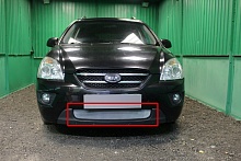 Защитная сетка радиатора для Kia Carens II (UN)