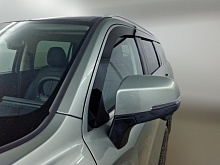 Дефлекторы окон 2D с хром накладками 6 шт. для Haval H5 II