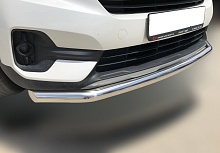 Защита переднего бампера d60 мм для Kia Seltos I