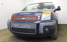 Зимняя заглушка радиатора к съемной сетке верх для Ford Fusion I Рестайлинг