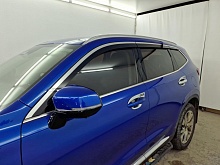 Дефлекторы окон 2D с хром накладками 6 шт. для Haval H6 II