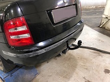 Фаркоп Oris c типом шара A для Skoda Fabia II