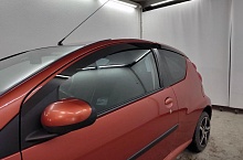 Дефлекторы окон 2D 4 шт для Peugeot 107 I Рестайлинг