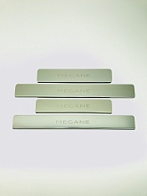 Накладки на пороги из нержавеющей стали 4шт. для Renault Megane III Рестайлинг 2