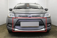 Защитная сетка радиатора комплект 2 части для Lifan X50