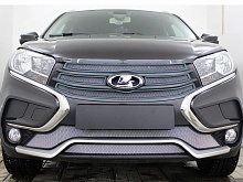 Защитная сетка радиатора верх 4 части для LADA (ВАЗ) XRAY I