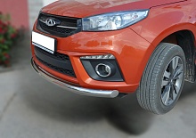Защита переднего бампера d60 мм для Chery Tiggo 3 I