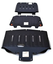 Защита картера и КПП (3 части) для Hyundai H-1 (Starex) II Рестайлинг