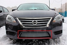Защитная сетка радиатора для Nissan Sentra VII (B17)