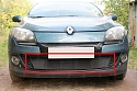 Защитная сетка радиатора низ для Renault Megane III Рестайлинг