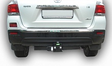 Фаркоп Leader с типом шара F для Toyota Highlander II (U40) Рестайлинг