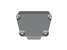 Защита редуктора для Ford Kuga II Рестайлинг