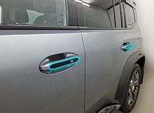 Наклейки на дверные ручки для Jetour T2