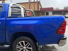 Защитные дуги на крышку «ролетта» d76/20 мм для Toyota Hilux VIII Рестайлинг