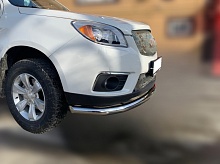 Защита переднего бампера d60 мм для JAC T6