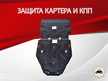 Защита картера и КПП (2 части) для Audi Q5 II (FY) Рестайлинг