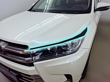 Накладки на фары для Toyota Highlander III (U50) Рестайлинг