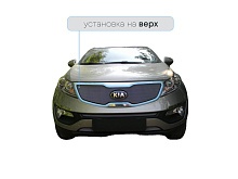 Защитная сетка радиатора верх для Kia Sportage III