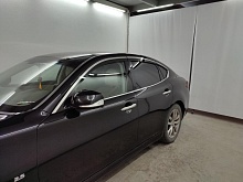 Дефлекторы окон с хром накладками 2D 6 шт для Infiniti Q70 I Рестайлинг
