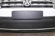 Зимняя защита на стяжке низ с камерой и партроником для Volkswagen Teramont I