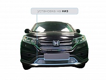 Защитная сетка радиатора низ для Honda CR-V IV Рестайлинг